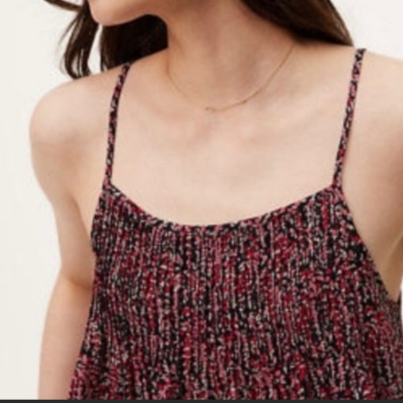 LOFT Flowy Floral Tank Size XL - Picture 8 of 10